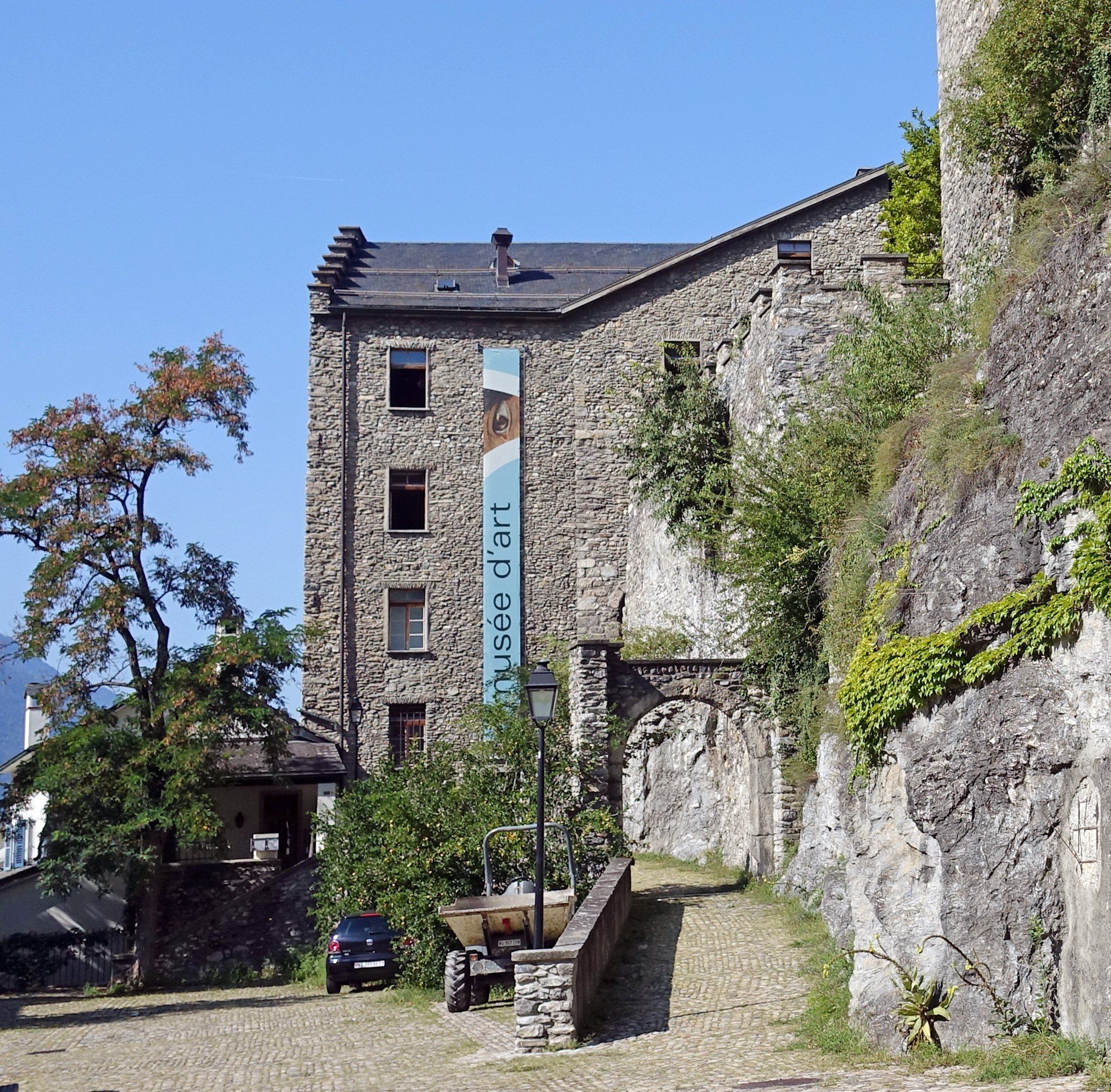 Bâtiment historique d’un musée valaisan